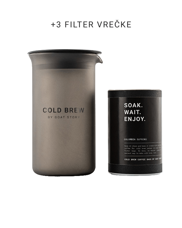 Cold Brew Kit | sistem za pripravo hladno varjene kave