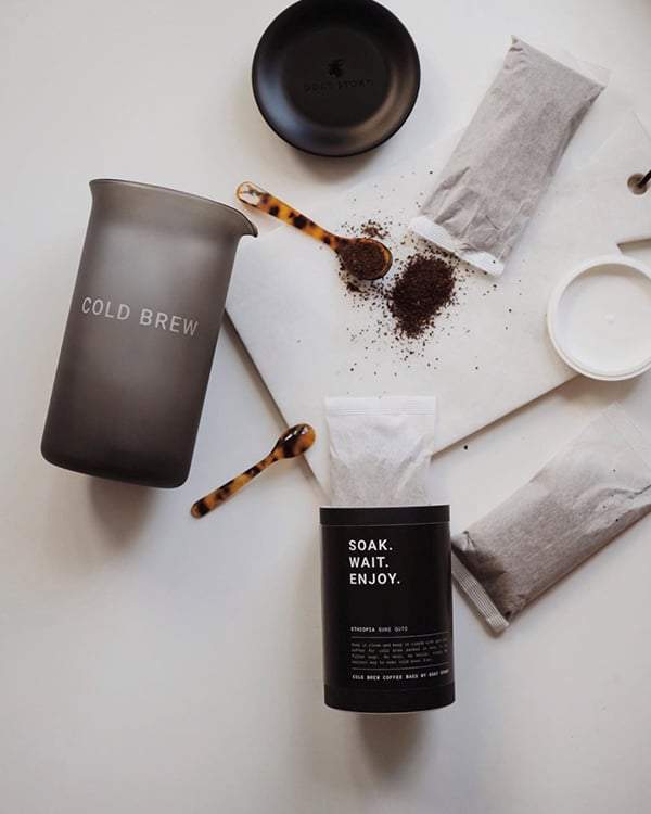 What you get inside Cold Brew kit from GOAT STORY